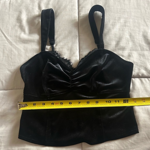 Velvet Bustier Top - Abercrombie - Picture 7 of 7